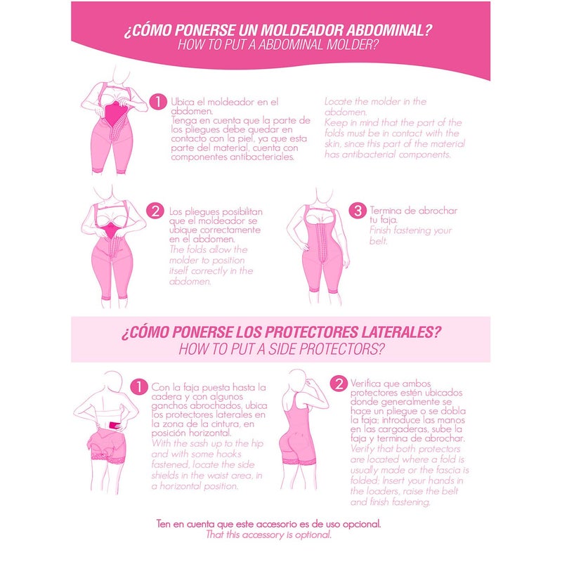 MD ملابس ضغط البطن M&D بعد جراحة شفط الدهون، لوح البطن لشد البطن - Image 5